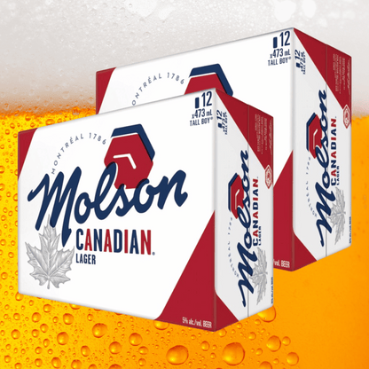 Molson Canadian - 24 Cans